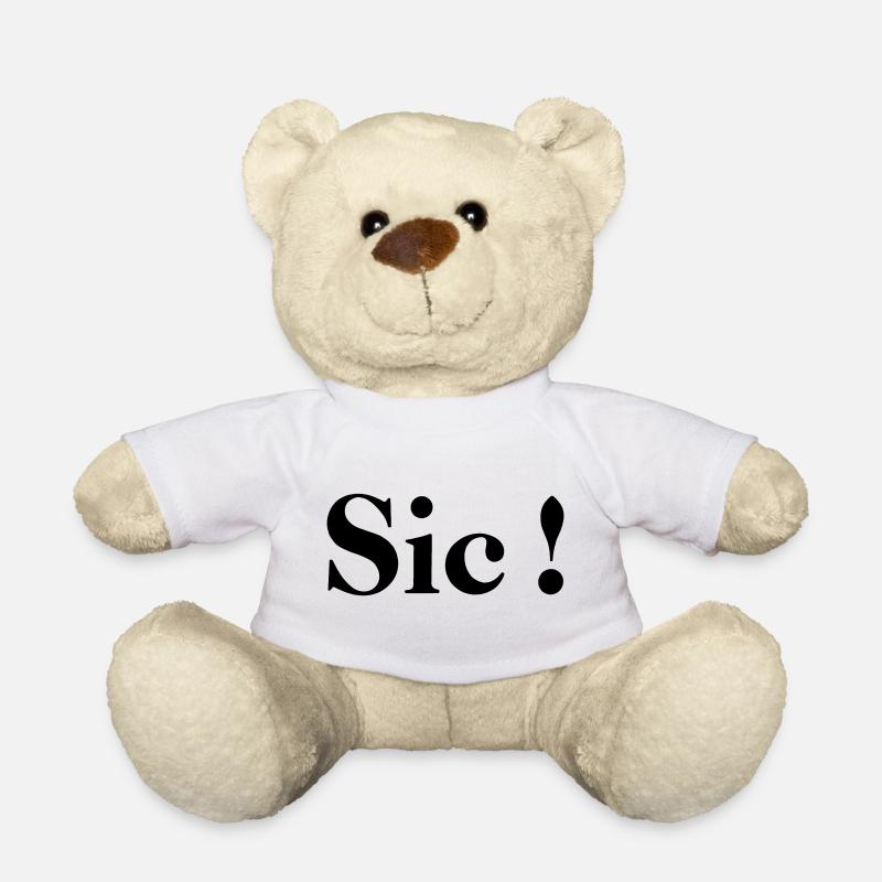 Sic! - Teddy Bear - white
