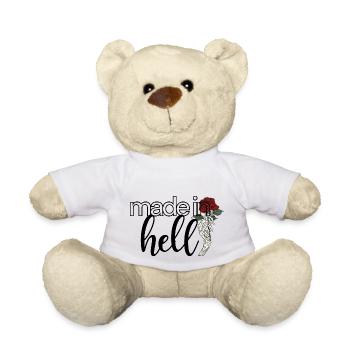 Made in Hell - Teddy - Weiß - Vorne