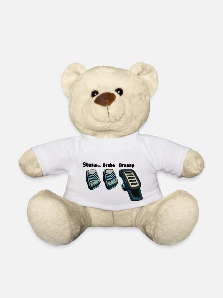 3 Pedals, 1 Love - Teddy - Weiß