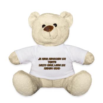 Mehr Menschen, Mehr Hundeliebe - Teddy - Weiß - Vorne