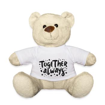 Together Always - Teddy Bear - white - Front