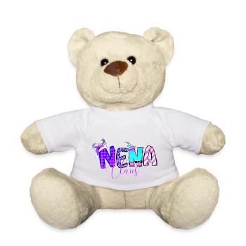 Weihnachten Weihnachtsmann 2024 2025 Film Urlaub Familie XMS - Teddy - Weiß - Vorne