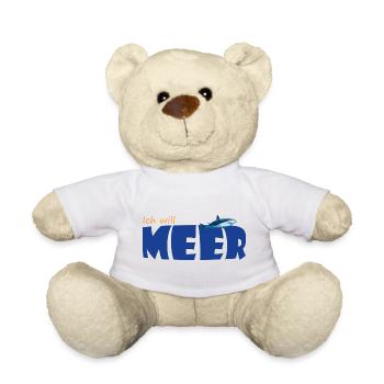ICH WILL MEER - Teddy - Weiß - Vorne