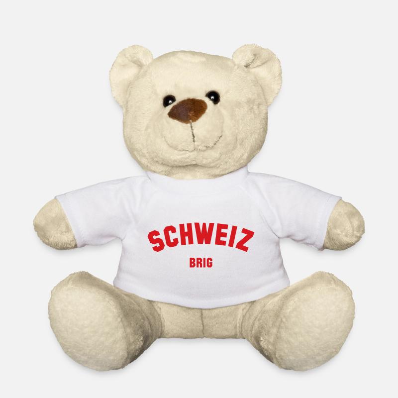 BRIG Switzerland Schweiz - Teddy - Weiß