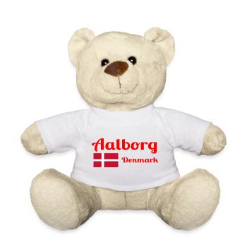 Aalborg Denmark - Stylish prints - Teddy Bear - white - Front