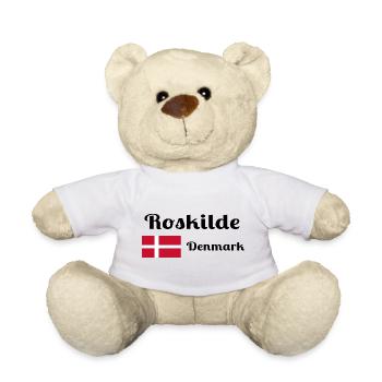 Roskilde Dänemark - Stylische Drucke - Teddy - Weiß - Vorne