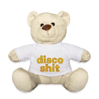 disco shit 053260 - Teddy - Weiß - Vorne