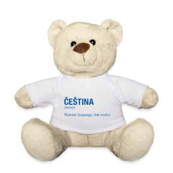 CESTINA Tschechisch Tschechien - Teddy - Weiß - Vorne