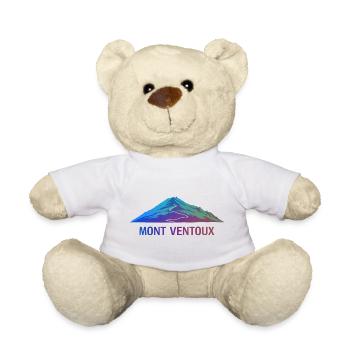 Mont Ventoux Climb Shape - Teddy Bear - white - Front
