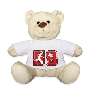 Sivas - Nounours - blanc - Devant