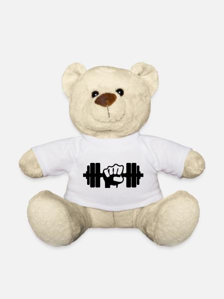 Gewicht Hantel - Teddy - Weiß