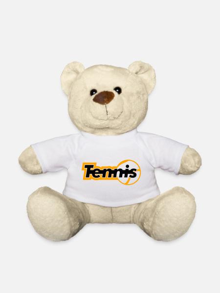 Tennis - Nounours - blanc