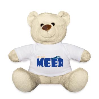 ICH WILL MEER - Teddy - Weiß - Vorne