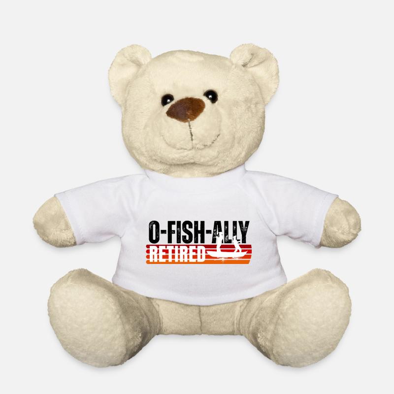 Pensionierter Angler auf Sunset Boat - Teddy - Weiß