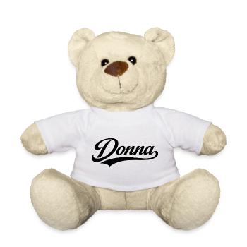 Donna nennt zuerst die letzten Familiengeschenke - Teddy - Weiß - Vorne