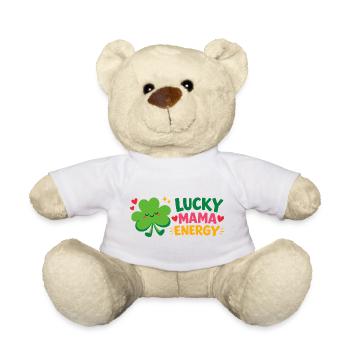 Énergie de la Maman Chanceuse - Nounours - blanc - Devant