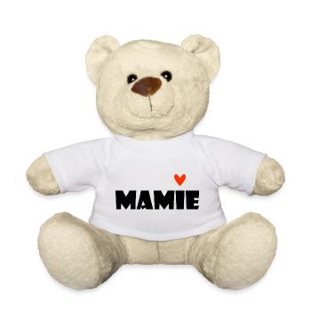 GRANNY. MAMMA. GRANDMOTHER. MOTHER'S DAY. GIFT - Teddy Bear - white - Front