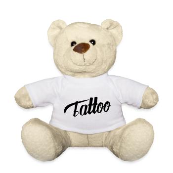 Tattoo - Teddy - Weiß - Vorne
