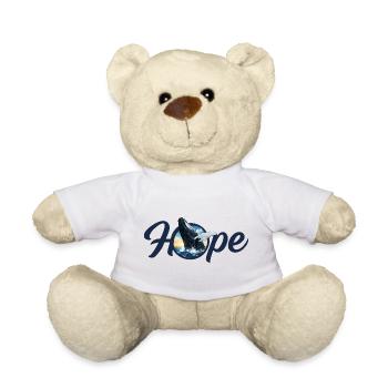 Hope ! Baleine - Inoubliable - Nounours - blanc - Devant