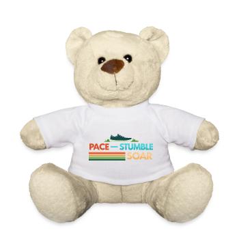 PACE STUMBLE SOAR - Teddy Bear - white - Front