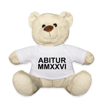 ABITUR - Teddy - Weiß - Vorne