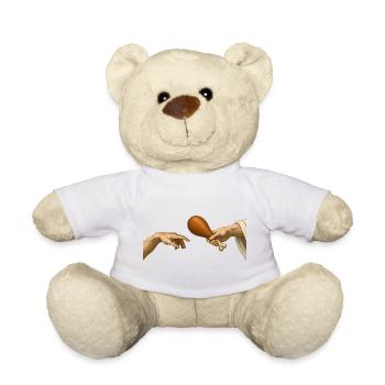 Truthahn – Die Schöpfung – Lustiges Thanksgiving - Teddy - Weiß - Vorne