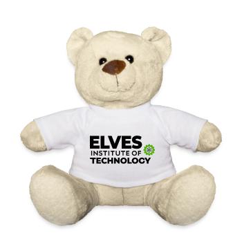 Elfen-Technik-Institut Logo - Teddy - Weiß - Vorne