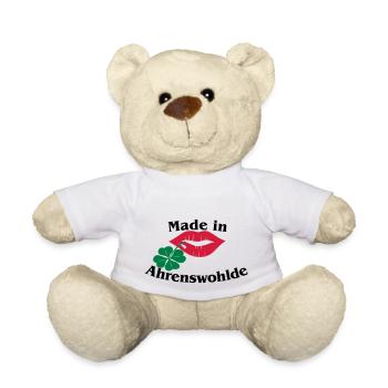 Made in Ahrenswohlde - Teddy - Weiß - Vorne