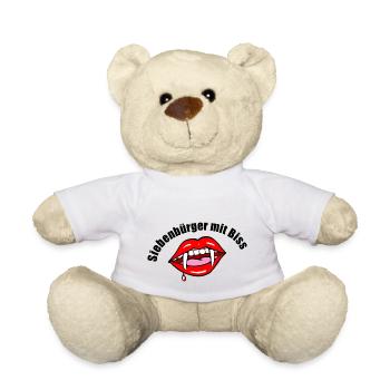 Siebenbürger mit Biss - Teddy - Weiß - Vorne