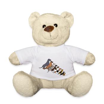 Hundereihe 1 - Nounours - blanc - Devant