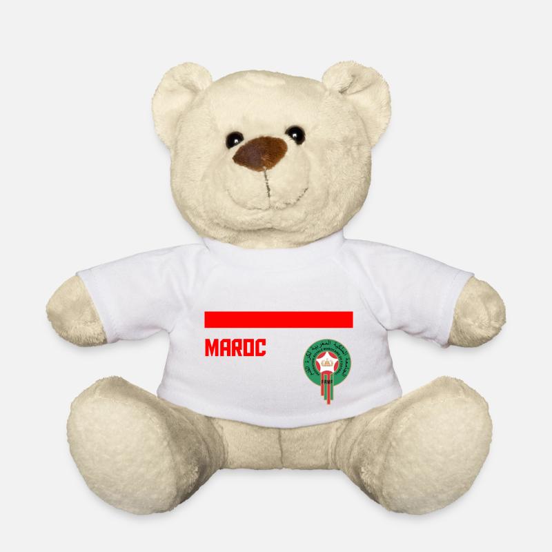 Trikot Marokko 2018 - Teddy - Weiß