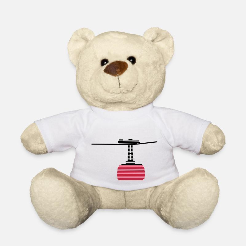 Seilbahn 2 - Teddy - Weiß