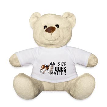 Chemise drôle de chien de rue Bernard - Nounours - blanc - Devant