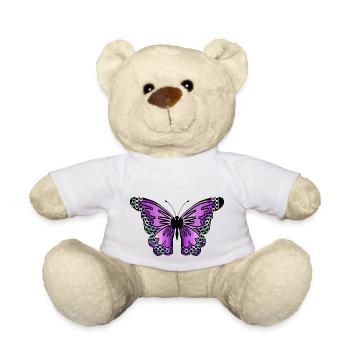 Papillon - Nounours - blanc - Devant