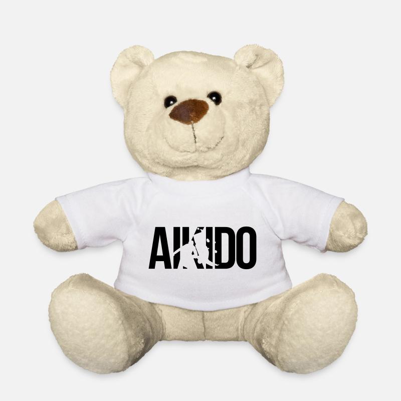 aikido - Nounours - blanc