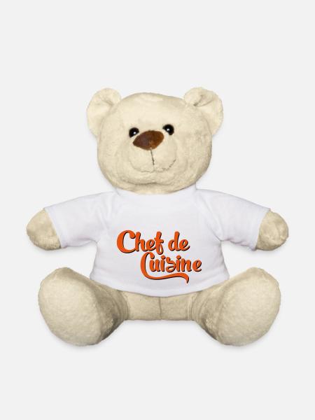 chef - Teddy Bear - white