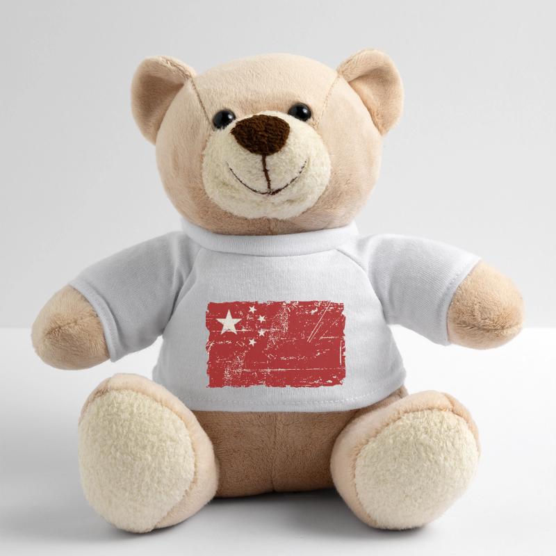 China Vintage Flag Teddy