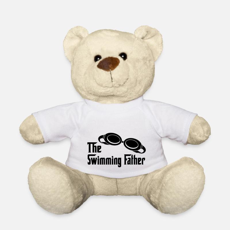 Schwimmvater - Teddy - Weiß