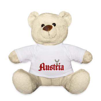 Österreich - Teddy - Weiß - Vorne
