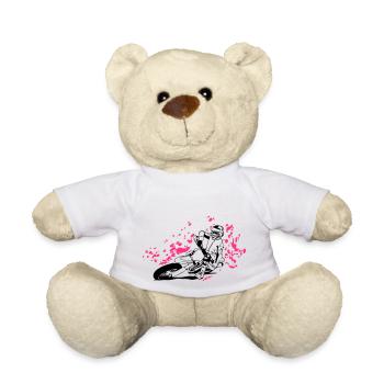 Supermoto - Supermotard - Nounours - blanc - Devant