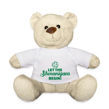 Let shenanigans begin - Teddy Bear - white - Front
