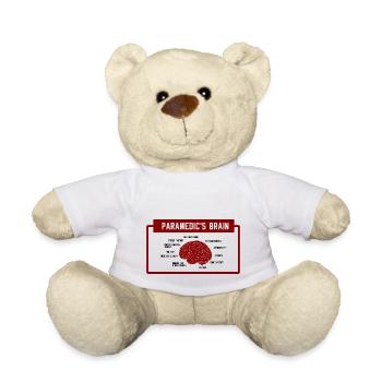 Ambulancier ambulance Ambulance Ambulancier RTW - Nounours - blanc - Devant