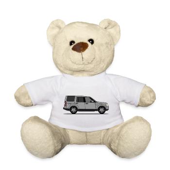 Discovery 4 Gray - Teddy Bear - white - Front