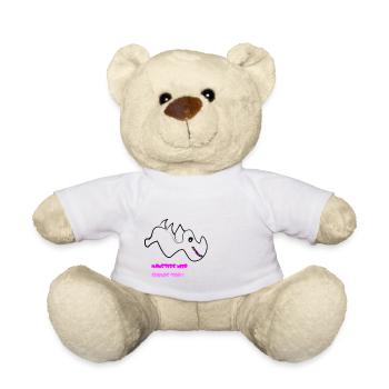 Monster brauchen auch Freunde! - Teddy - Weiß - Vorne