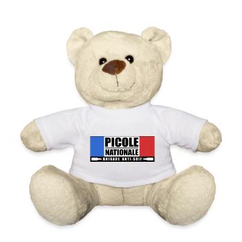 Picole nationale - Nounours - blanc - Devant