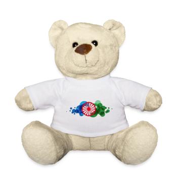 WheelsRomaSintiCoprightLennylindell2 - Teddy Bear - white - Front