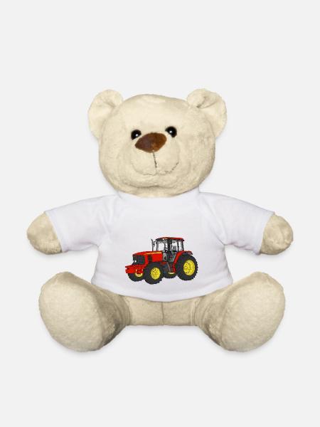 Traktor - Teddy - Weiß