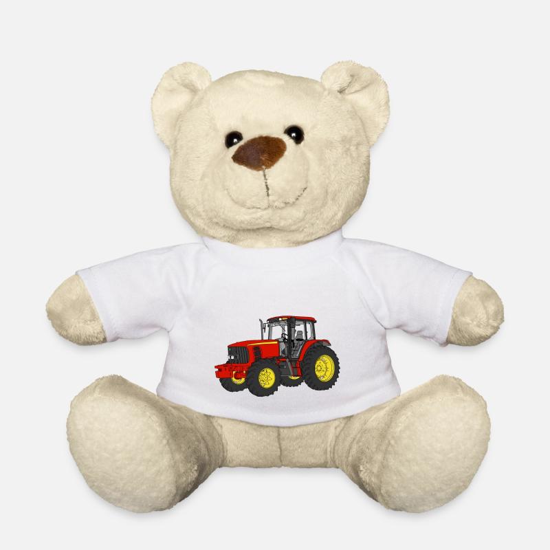 Traktor - Teddy - Weiß