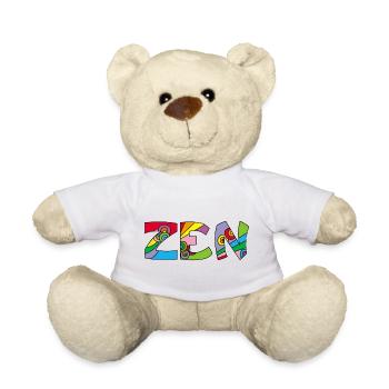 Zen and yoga - Teddy Bear - white - Front