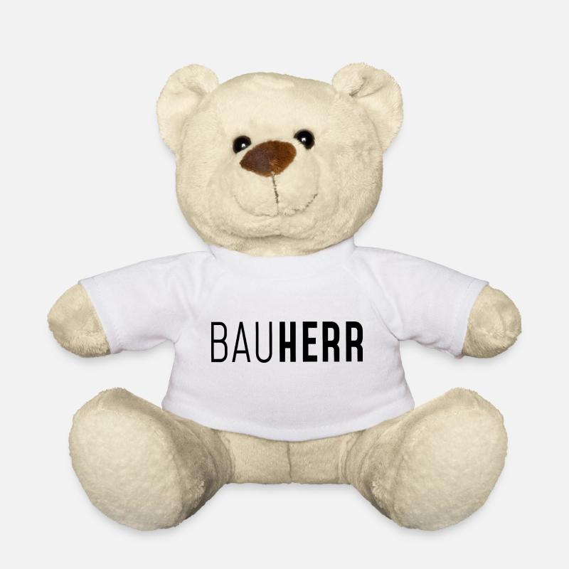 Bauherr - Teddy - Weiß
